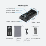 ASTROLUX® VC02 Intelligent 2-Slot LCD Battery Charger - Image 6