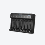 ASTROLUX® NC08 8 slot Ni-MH/Ni-Cd/Li-ion AA AAA Type-C 2A Charger