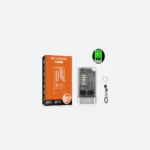 BORUIT V10 RGB/W/UV Rechargeable Keychain Flashlight