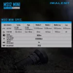 IMALENT MS12 MINI 12*XHP70.2 65000lm Flashlight - Image 3