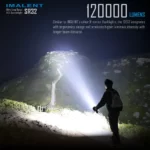 IMALENT SR32W XHP50.3 HI 120000lm 2080m 21700 Searchlight Flashlight - Image 3