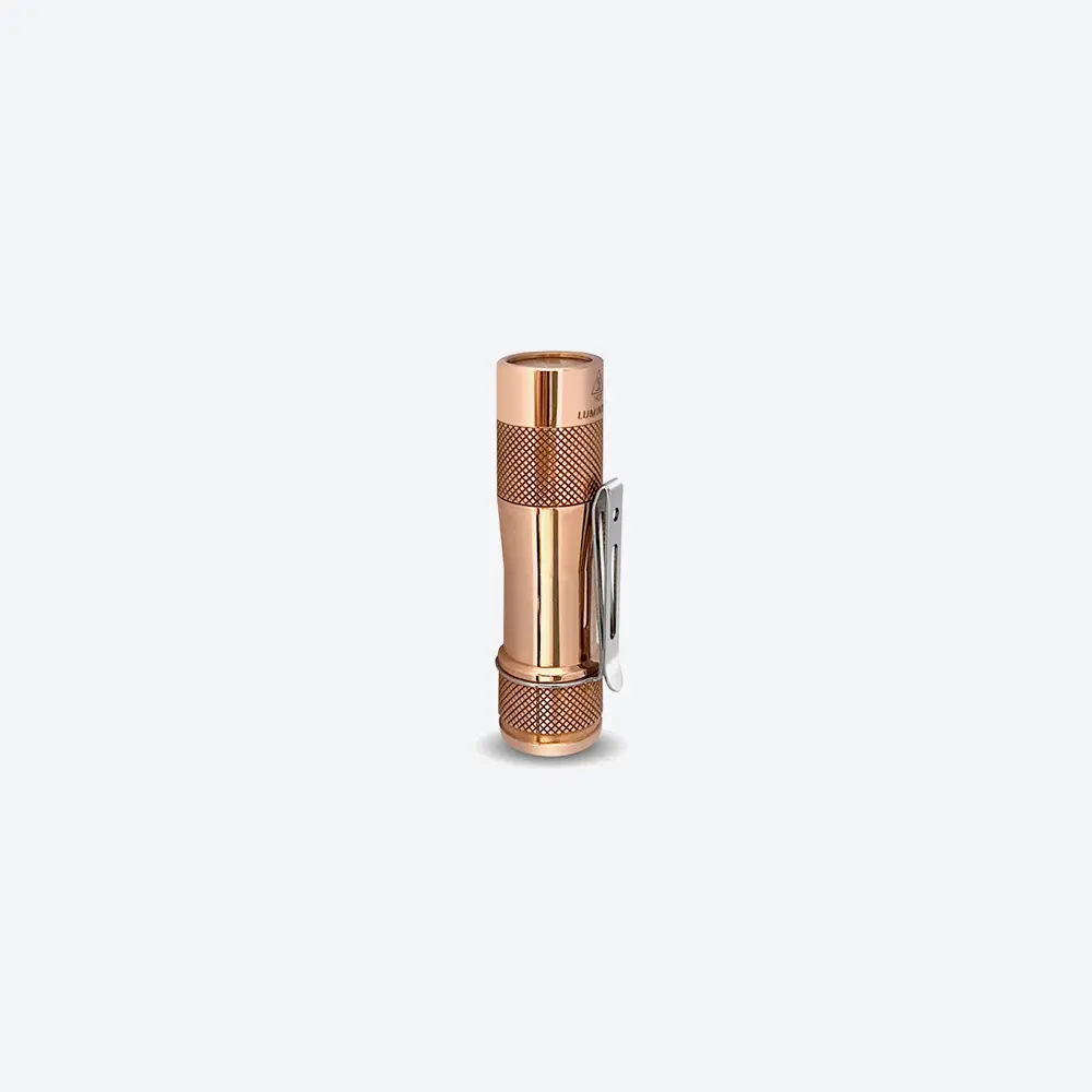 LUMINTOP FWAA 3*CREE XP-G3/ Nichia/ SST20 Andúril 2 14500 Flashlight - Titanium Copper - Image 2
