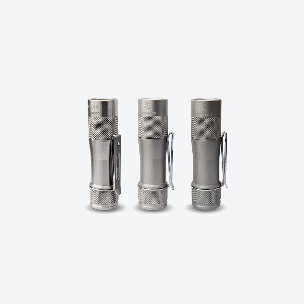 LUMINTOP FWAA 3*CREE XP-G3/ Nichia/ SST20 Andúril 2 14500 Flashlight - Titanium Copper - Image 3