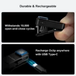 OLIGHT Oclip Clip Light 300lm 70m Rechargeable Flashlight - Copper - Image 5