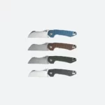 VOSTEED Gator 14C28N 3.74" Folding Knife with Micarta Handle - Wharncliffe