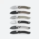VOSTEED Morel N690 2.99" Sheepsfoot & Shilin Crossbar Folding Knife by Robert Saniscalchi