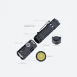 Wurkkos TD04 XHP50D HI 3000lm 21700 Flashlight - Image 3