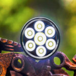 HAIKELITE HK07 7*XHP50.2 23000lm 500m 3*18650 USB-C Rechargeable Flashlight - Image 3