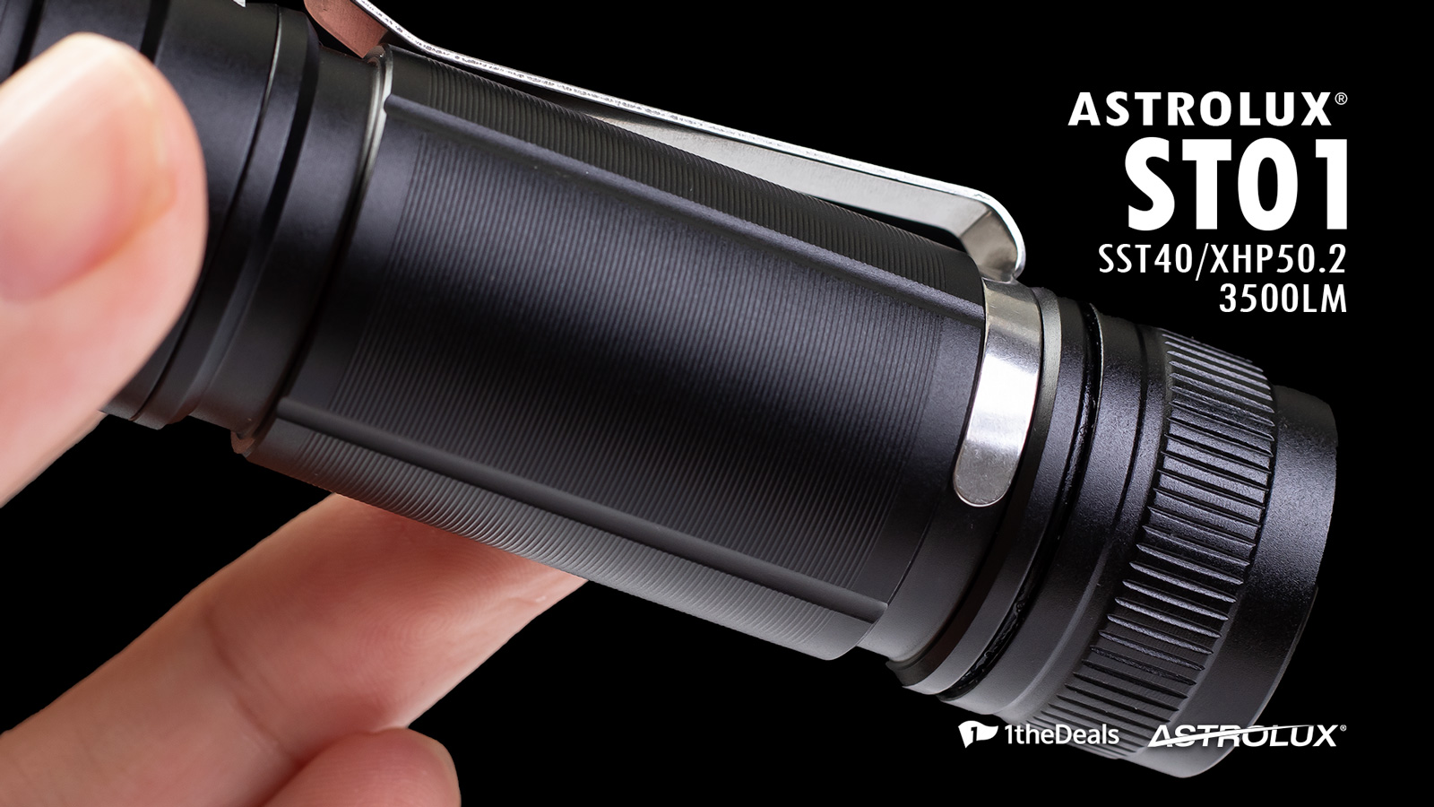 1theDeals Astrolux ST01 Flashlight
