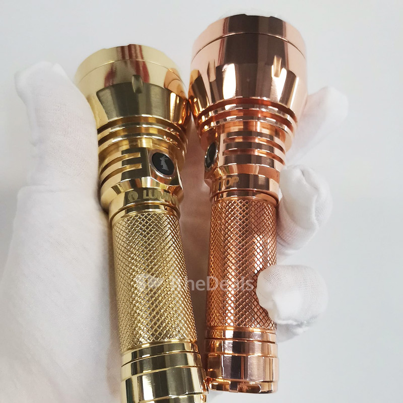 ✌ LUMINTOP GT MINI NM.1 1050m Copper & Brass (2021) Flashlight